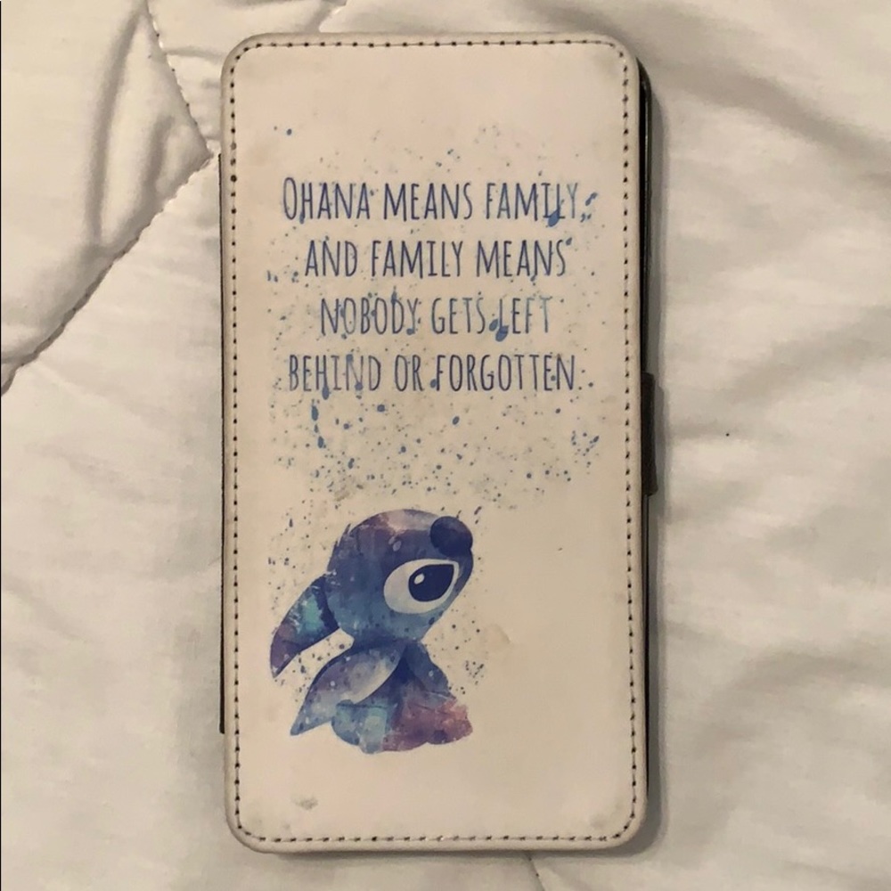 Stitch Wallet Phone Case for iPhone 7/8 Plus